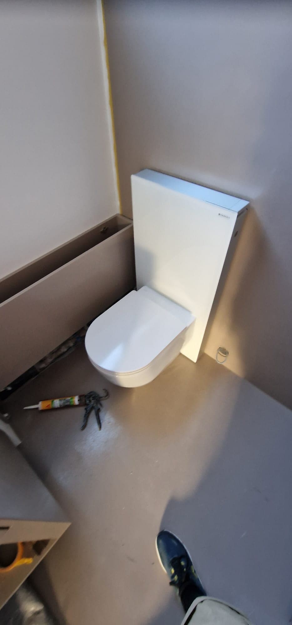 Vaso sanitario prima e dopo - dopo